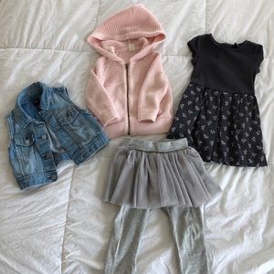 4 piece baby gap lot, 18-24month girl